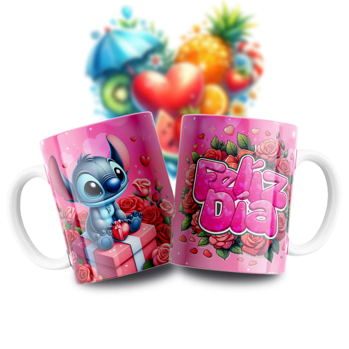 Mug Feliz Día 11 Oz Ref. 61 x 1 Unidad