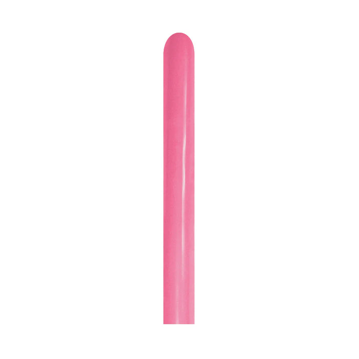 Globo Rosa Fashion Tubito 260 x 20 Unidades Sempertex