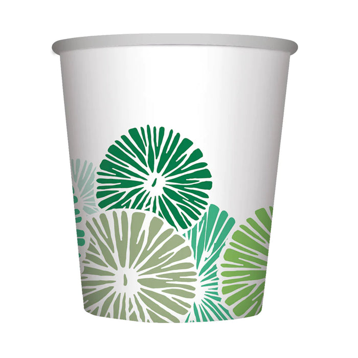 Vaso 9 0z Citrus Lima x 8 Unidades Sempertex