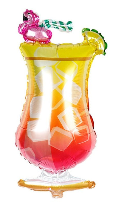 Globo Coctel con Flamenco 33"