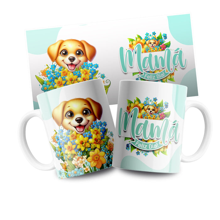 Mug Feliz Dia De La Madre 11 Oz Ref. 44 x 1 Unidad