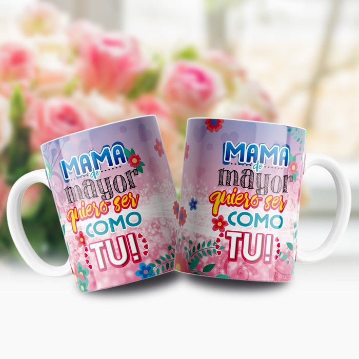 Mug Feliz Dia De La Madre 11 Oz Ref. 88 x 1 Unidad
