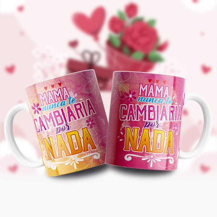 Mug Feliz Dia De La Madre 11 Oz Ref. 94 x 1 Unidad
