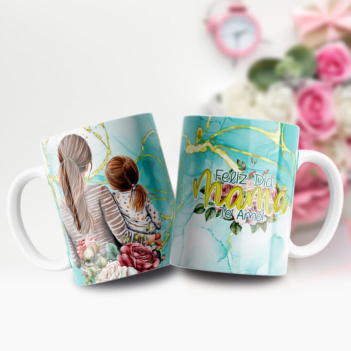 Mug Feliz Dia De La Madre 11 Oz Ref. 126 x 1 Unidad