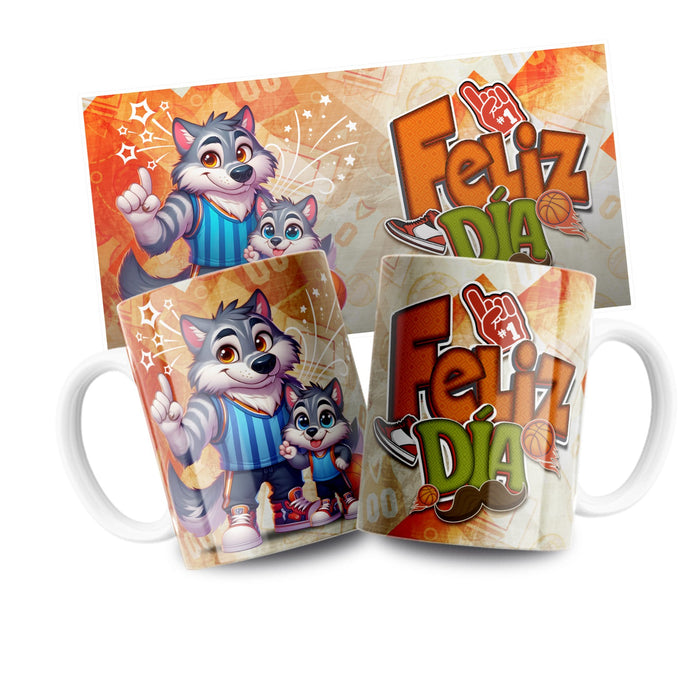 Mug Feliz Dia Padres 11 Oz Ref. 61 x 1 Unidad