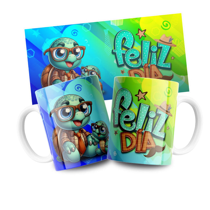 Mug Feliz Dia Padres 11 Oz Ref. 78 x 1 Unidad