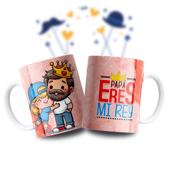 Mug Feliz Dia Padres 11 Oz Ref. 85 x 1 Unidad