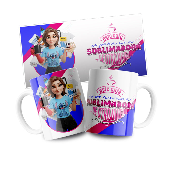 Mug Profesion 11 Oz Sublimadora x 1 Unidad