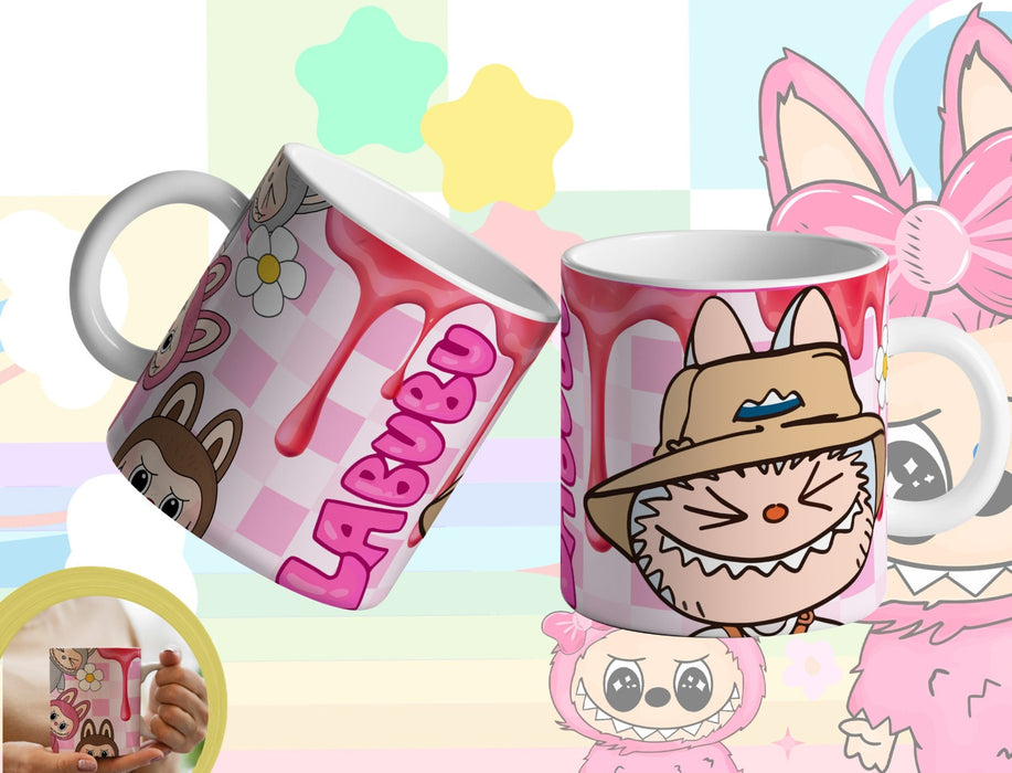 Mug Labubu 11 Oz Ref. 9 Labubu x 1 Unidad