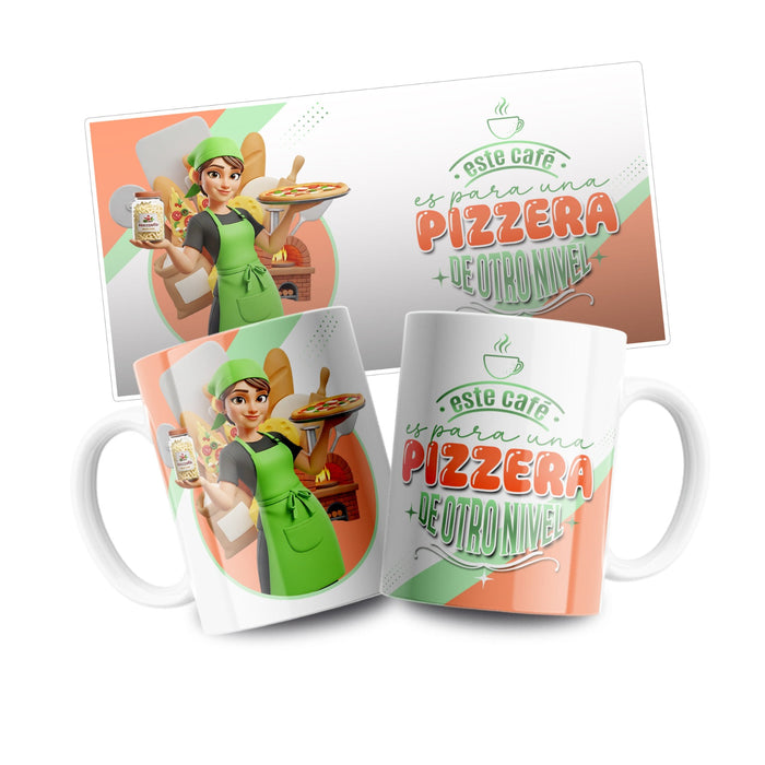 Mug Profesión 11 Oz Pizzera x 1 Unidad