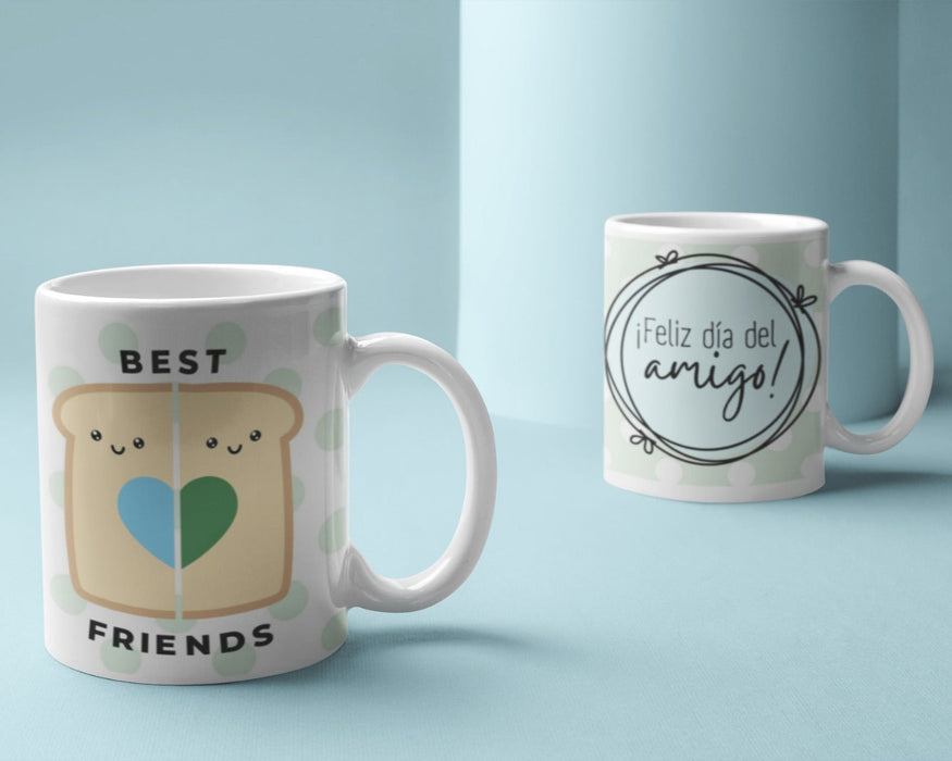 Mug Amor y Amistad 11 oz Ref 2 Amigo x 1 Unidad