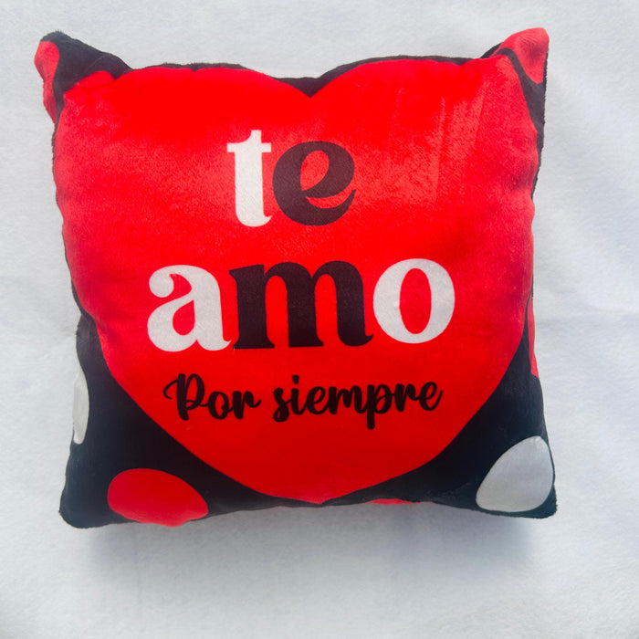 Cojin Mediano Te Amo Por Siempre x 1 Unidad