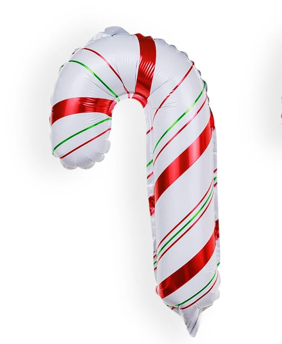Globo Baston De Caramelo Navideño 10" x 1 Unidad