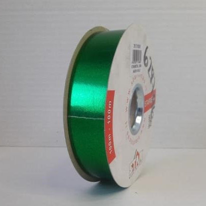 Cinta Decorativa Papel Moños Color Verde Oscuro 3 cm x 50 metros