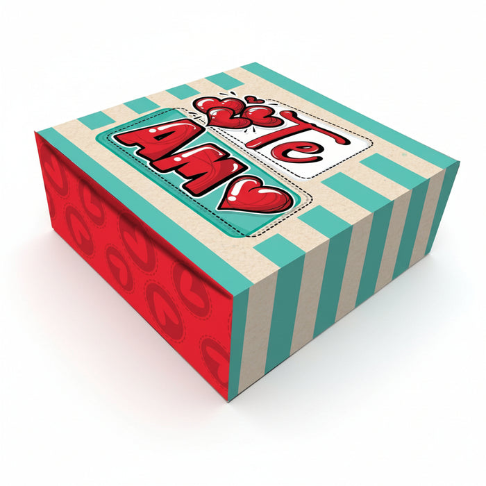 Caja Fantasia Pequeña Te Amo x 1 Unidad