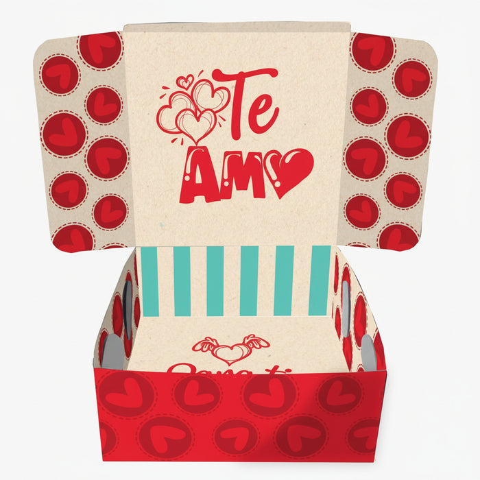 Caja Fantasia Pequeña Te Amo x 1 Unidad