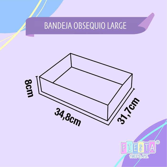 Caja Charola x 1 Unidad