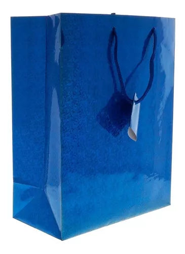 Bolsa de Regalo Holográfico 27 X 23 CM x 1 Unidad