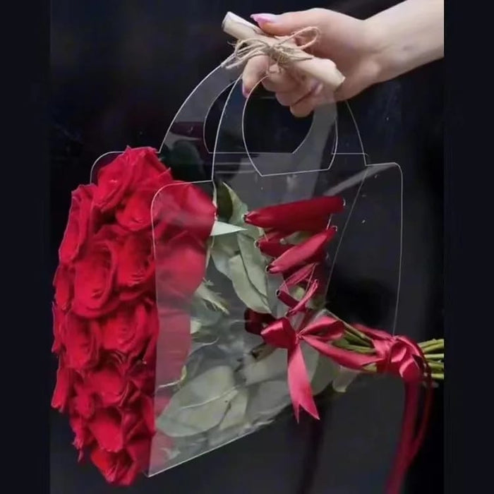 Caja Cartera en Acetato Transparente Ref. 3 x 1 Unidad
