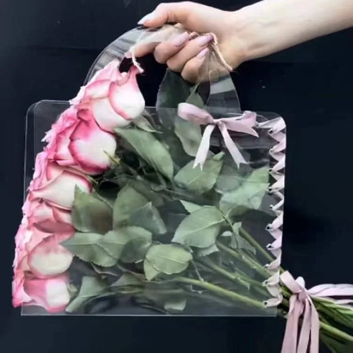 Caja Cartera en Acetato Transparente Ref. 4 x 1 Unidad