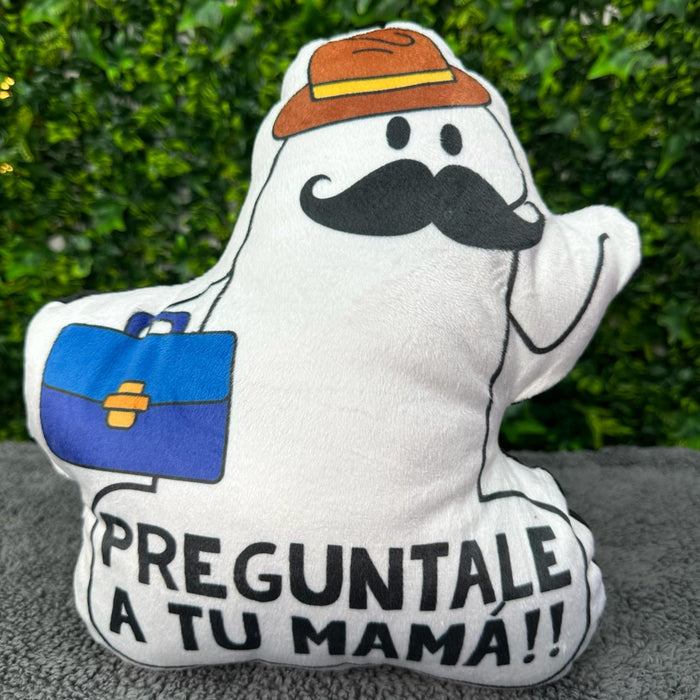 Cojin Mini de Flork Preguntale a tu Mamá x 1 Unidad