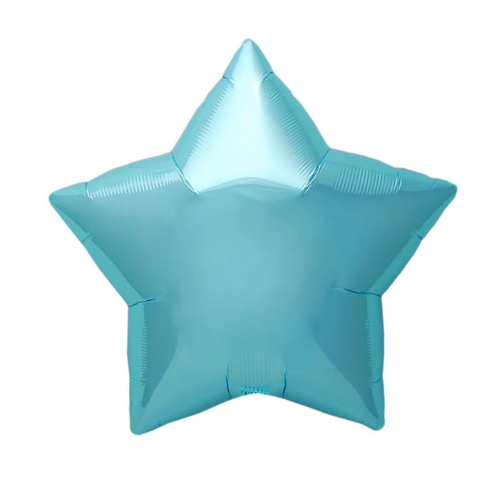 Globo Estrella Azul Pastel 10" X Unidad