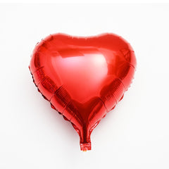 Globo Corazon Rojo 5" X Unidad