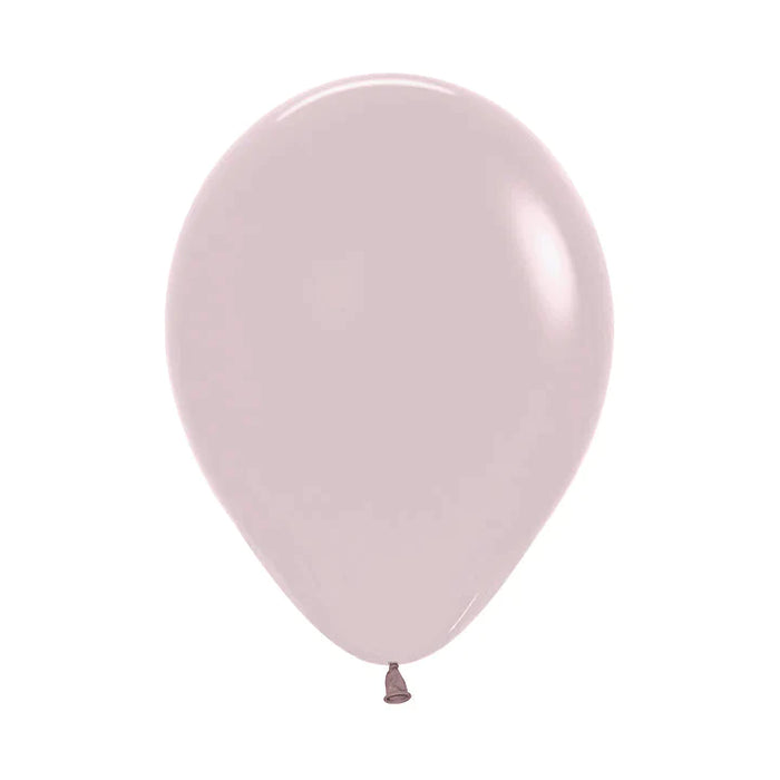 Globo  Rosa Pastel Dusk R9 X 12 Unidades Sempertex