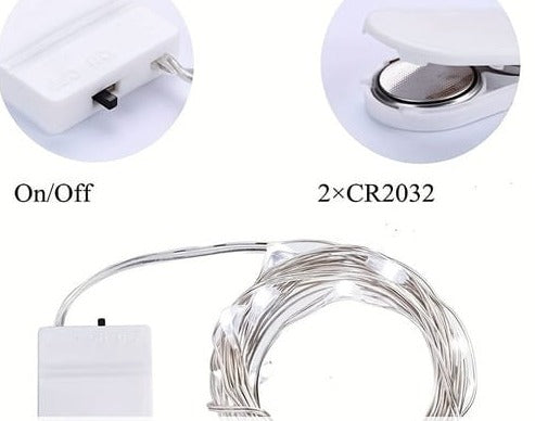 Luz led para Globo 3 mt Luz Blanca