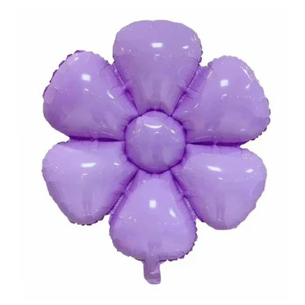 Globo De Flor Margarita Morada 28"  X 1 Unidad Festella
