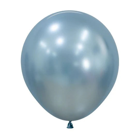 UNIDAD  De Globo Azul Artico Silk  R18 x UNIDAD Sempertex