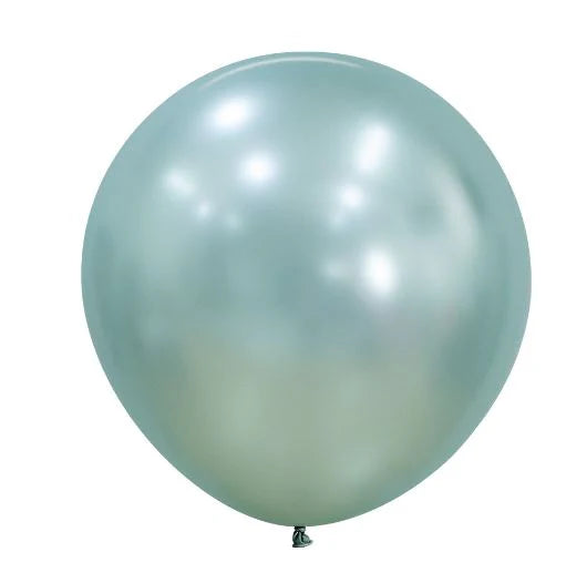 UNIDAD De Globo Verde Menta Silk R24 x UNIDAD Sempertex