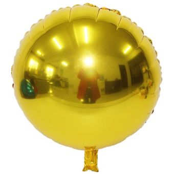 Globo Foil Redondo Dorado 18" Festella
