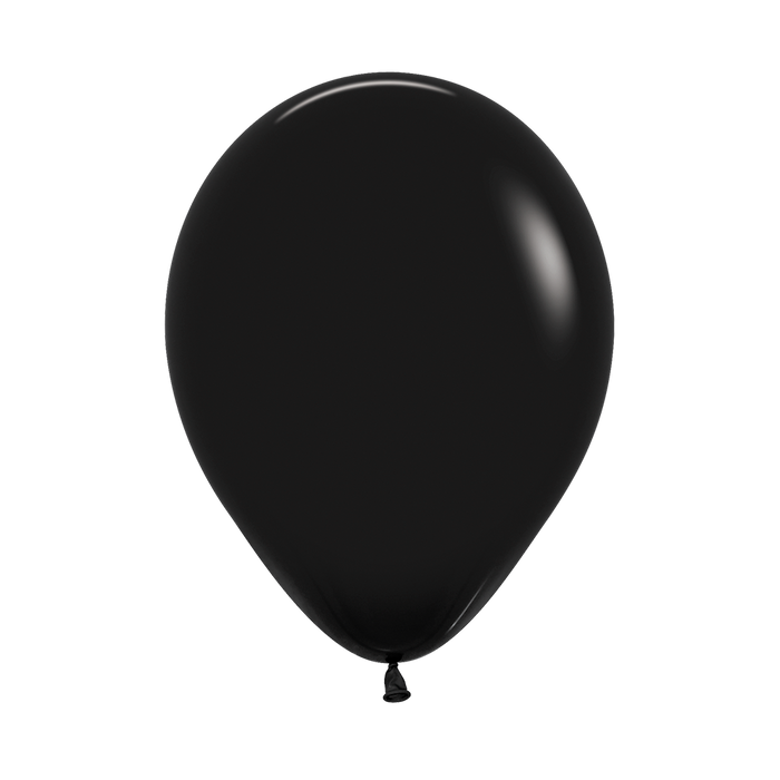 UNIDAD De Globo Negro Fashion R18 x UNIDAD Sempertex