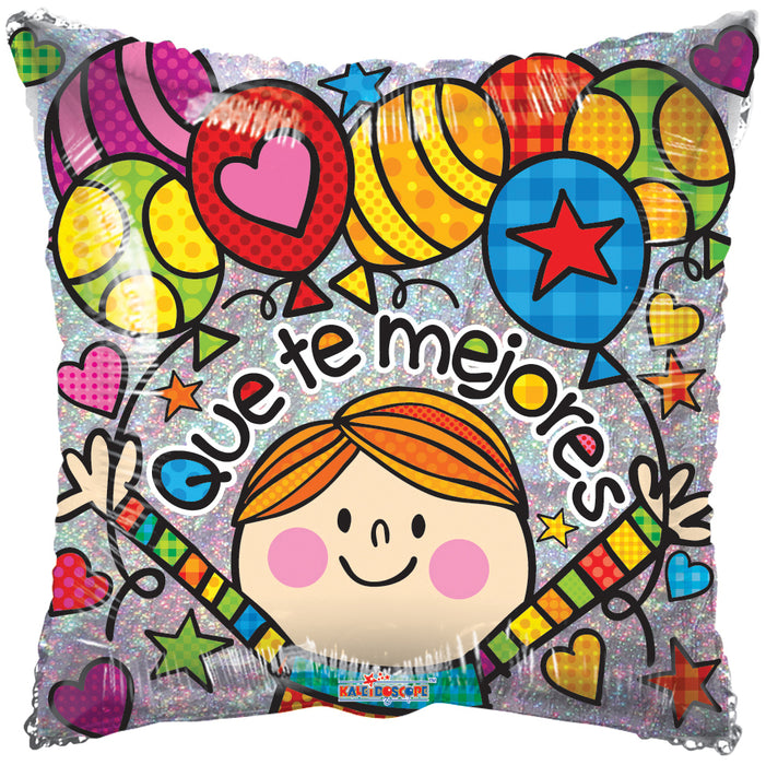 Globo Metalizado Aliviate Pronto 18" Ref. 1
