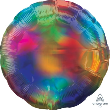 Round Iridiscente 19" Anagram Rainbow