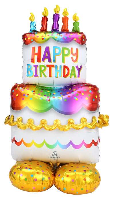 Globo Airloonz Torta happy birthday 53" Anagram