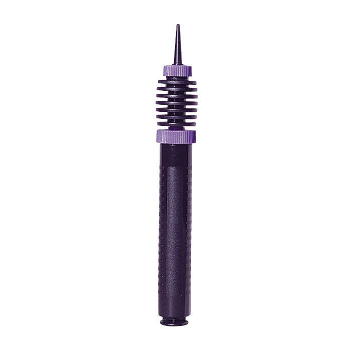 Inflador manual de Bolsillo Qualatex Negro x 1 Unidad