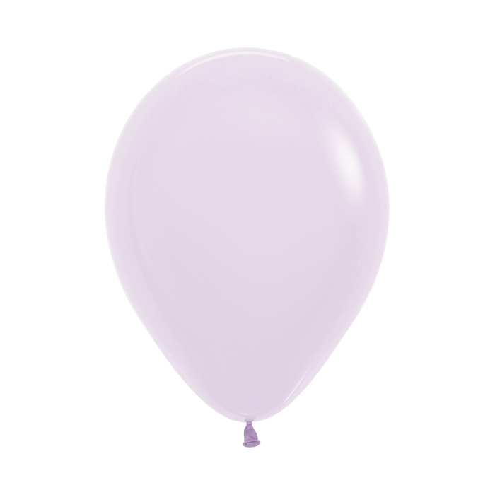 Globo Lila Pastel Mate R12 x 50 Unidades Sempertex
