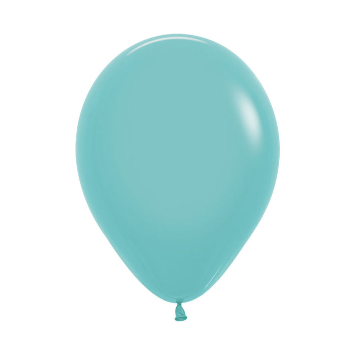 Globo Aguamarina Fashion R12 x 50 Unidades Sempertex