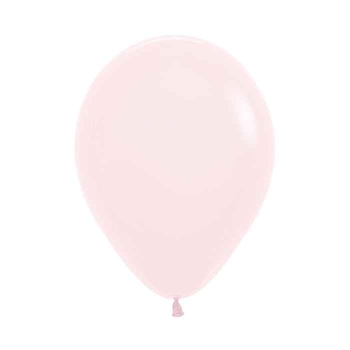 Globo Rosado Pastel Mate R18 x 6 Unidades Sempertex