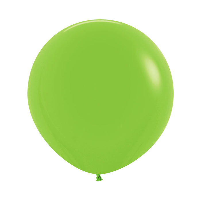 Globo Verde Lima Fashion R24 x 3 Unidades Sempertex