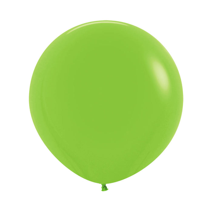UNIDAD De Globo 031 Verde Lima Fashion R24 x UNIDAD Sempertex