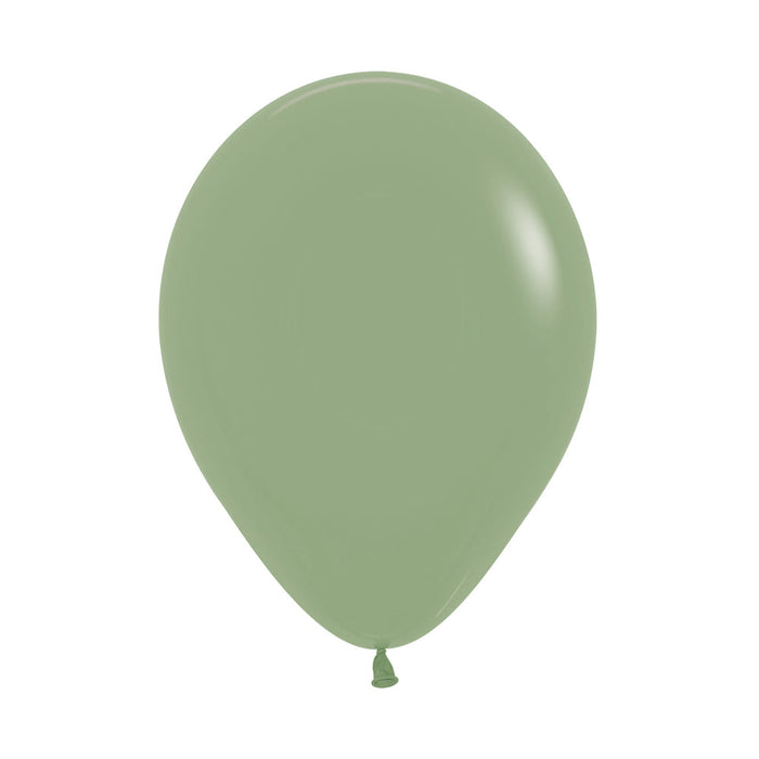 UNIDAD De Globo 027 Eucalipto Fashion R18 x UNIDAD Sempertex