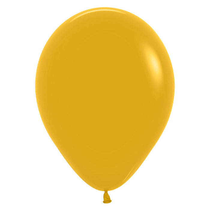 Globo Mostaza Fashion R5 x 50 Unidades Sempertex