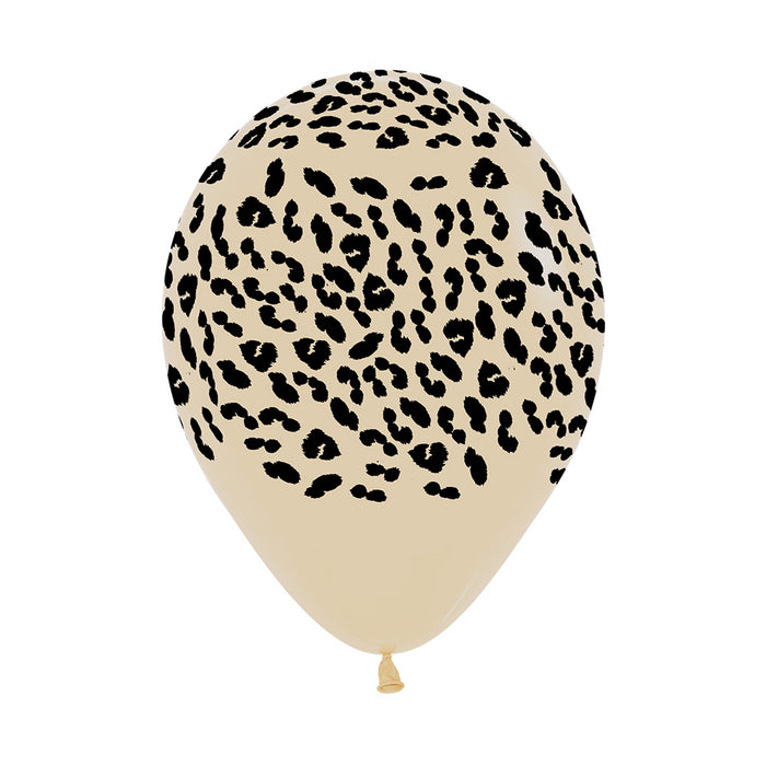 Globo Fashion Arena Leopardo R12 x 50 Unidades Sempertex
