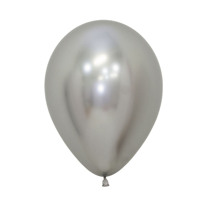 Globo Plateado Reflex R5 x 50 Unidades Sempertex