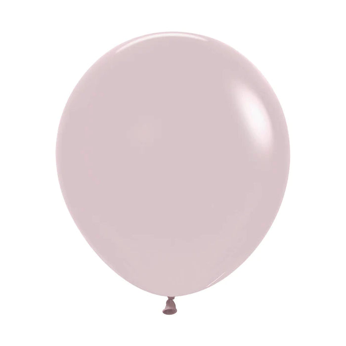 UNIDAD de Globo 110 Pastel Dusk Rosa R24 X Unidad Sempertex