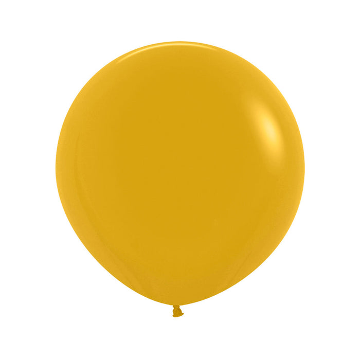 UNIDAD De Globo 023 Mostaza Fashion R24 x UNIDAD Sempertex