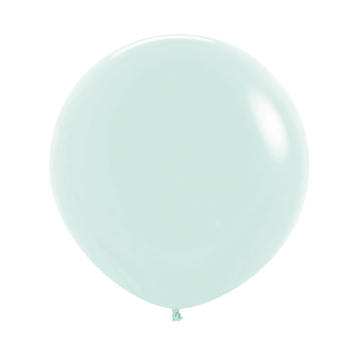 Globo Verde Pastel Mate R24 x 3 Unidades Sempertex